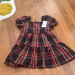 NWT Jcrew- crewcuts holiday plaid dress